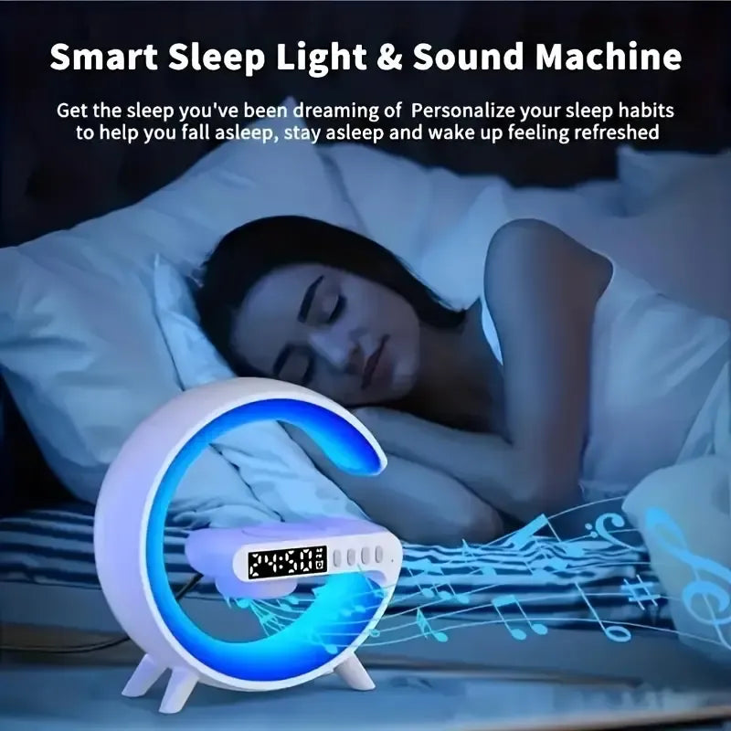 Smart Table Lamp with Induction Charger 