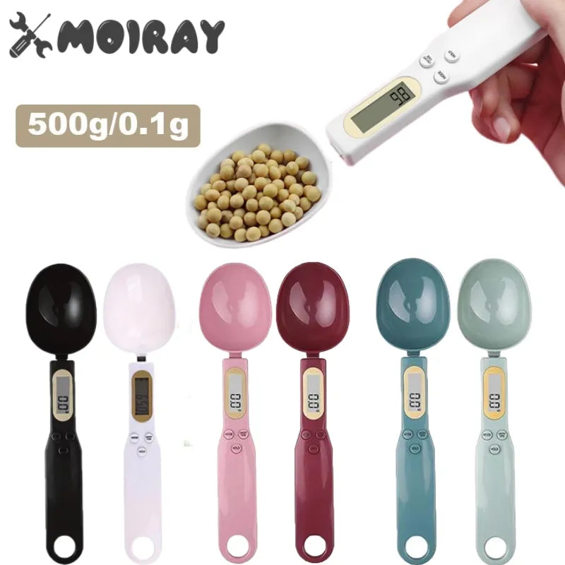 Electronic measuring spoon