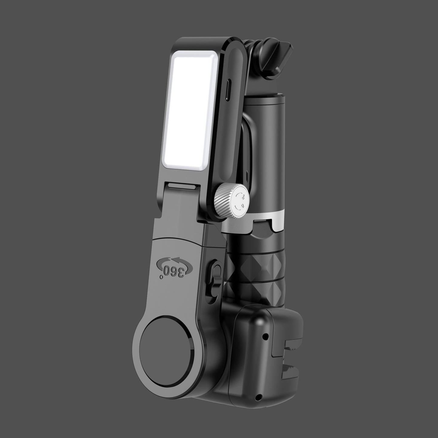 Selfie Stick Gimbal Smartphone Stabilizer with 360° Tripod